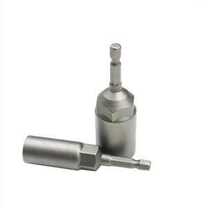 5.5mm-14mm Điện tử một cách nhanh chóng thay đổi điện từ NUT setters Hex Shank Metric Ổ cắm cờ lê 65mm Chiều dài Hex ngắn Nut Setter - Product Image 6