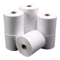 Rollo térmico al por mayor 57x70mm 80x80mm rollo de papel térmico de caja registradora para impresora Pos rollo de papel térmico Pos