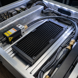 Radiador de Refrigeración por Agua de Alto Rendimiento OCOCOO de 240 mm, Intercambiador de Calor de Aluminio para Sistema de Refrigeración Líquida de PC para Juegos, Venta de Fábrica - Product Image 1