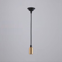 Douille moderne lumière rétro, E27, E14, simple, support de lampe, lampe suspendue