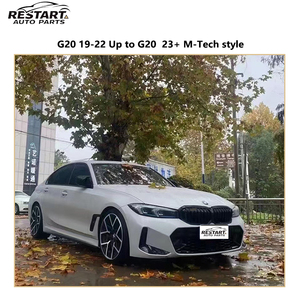 Kit de Carrocería Automotriz Restart ABS para <span class=keywords><strong>BMW</strong></span> Serie <span class=keywords><strong>3</strong></span> G20 19-22 hasta M-Tech <span class=keywords><strong>S</strong></span> |   Luz Antiniebla Incluida |   100% Compatible |   OEM - Product Image 4