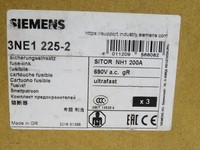 3NE1225-2 SITOR NH1 Fusible 200A pour PLC