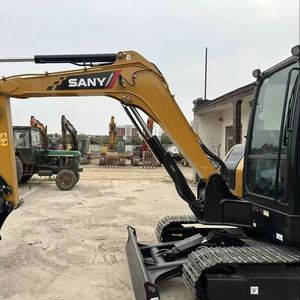Mini-excavatrice SANY d'occasion de 6 tonnes SY60C Pro, excavatrice compacte sur chenilles / Micro-excavatrice Sany SY 60C SY60 à vendre en stock - Product Image 4