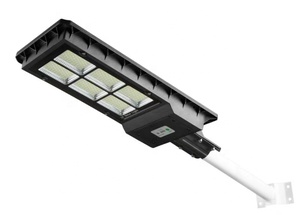All-In-One 100W <b>Solar</b> LED Street <b>Light</b> Eco-Friendly <b>PIR</b> Sensor Wide Angle Lighting Solution Gardens IP65 Power Die-casting - Product Image 3