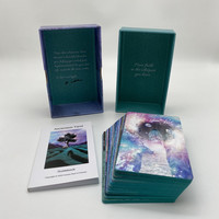 Cartes de tarot personnalisées en papier, conception personnalisée, cartes de tarot avec dorure, sans quantité minimum de commande
