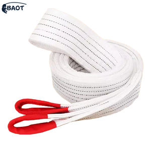 Baot 40 인치 2200lbs 1 플랫 트위스트 아이 나일론 리프팅 슬링 헤비 듀티 수직 웨빙 슬링 - Product Image 5