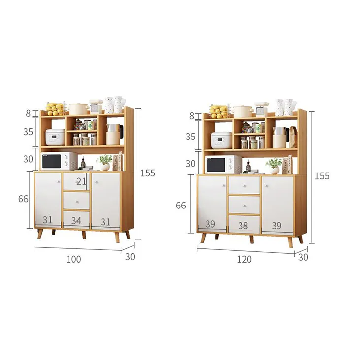 Sideboard Living Room Locker Tea Cabinet Cupboard Kitchen Cabinet Locker