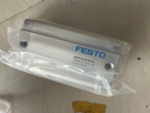 กระบอกลมนิวแมติกขนาดกะทัดรัด ADVU-50-80-A-P-A ของแท้ใหม่ 100% - Product Image 1