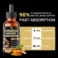 Supplément de fibre de racine de betterave gouttes pour adultes, curcuma et vitamine D3 K2,Clean Nutra OEM vente en gros directe d'usine