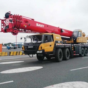 Grue sur camion SANY STC1000C d'occasion, 100 tonnes, flèche en U de 60 m, poids opérationnel de 54,95 t pour la construction - Product Image 4
