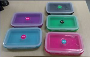 Lonchera de Silicona Plegable, Recipientes de Almacenamiento de Alimentos de Silicona que Ahorran Espacio, Gran Venta - Product Image 2