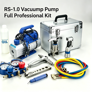 <span class=keywords><strong>Pompe</strong></span> à vide rotative à une seule étape RS-1.0/RS-1.5/RS-2.0 220V pour CVC R410A, <span class=keywords><strong>kit</strong></span> optionnel avec manomètre et tuyaux de charge - Product Image 5