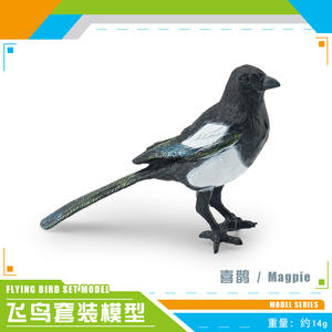 Simulación de pájaro <span class=keywords><strong>animal</strong></span> modelo Thunderbird pintado Snipe búho Urraca Wenbird loro decoración de jardín - Product Image 6