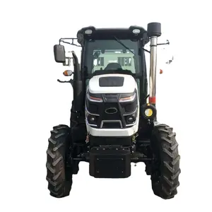 Chine petite ferme 40hp 50hp 60hp 70hp 80hp 4wd tracteur avec chargeuses frontales et chargeuses-pelleteuses à vendre