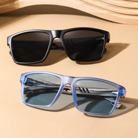 Lunettes de soleil en bois personnalisées avec logo, verres polarisés, couleur de monture personnalisée, protection UV400, pour hommes