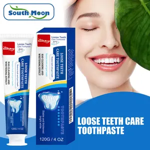 Pasta de dientes blanqueadora de marca blanca protege las encías aliento fresco boca Limpieza de dientes salud cuidado de los dientes pasta de dientes