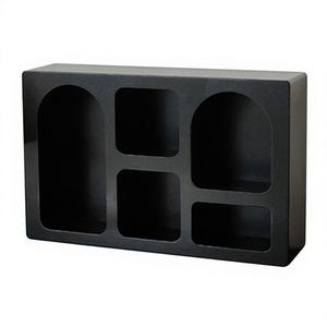 Meuble de <span class=keywords><strong>rangement</strong></span> moderne en bois pour salon, à poser au sol, avec 5 étagères et compartiments, incontournable pour 2026 - Product Image 6