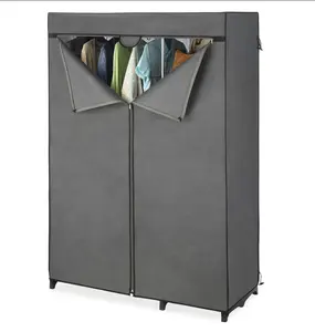 Funda <span class=keywords><strong>para</strong></span> Armario <span class=keywords><strong>de</strong></span> Tela <span class=keywords><strong>de</strong></span> Doble Barra con Cremallera Resistente - Product Image 1