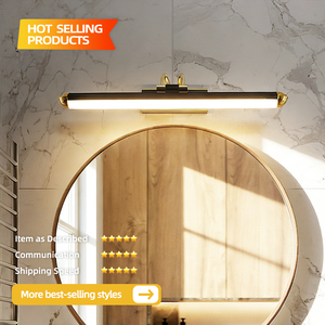 Modern Elegance Black Indoor <b>LED</b> bedside wall mounted lamp Bathroom Vanity Lighting For Hotel Stylish Picture <b>Lights</b> for wall - Product Image 3