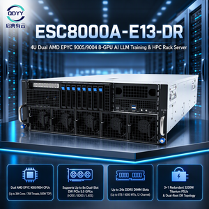 Serveur GPU AI à double canal <span class=keywords><strong>ASUA</strong></span> ESC8000A-E13-DR, 6U, monté en rack, emballage d'origine haut de gamme, neuf - Product Image 1
