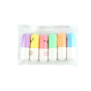 Set de Marcadores Pastel Kawaii, Resaltadores Fluorescentes, Bolígrafos Resaltadores - Product Image 1