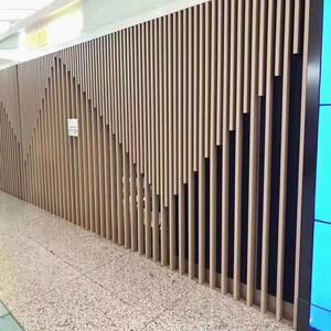 Revêtement mural suspendu en alliage d'aluminium 1100/3003/5005, décoratif extérieur, thermolaqué, couleur et forme personnalisées pour - Product Image 5