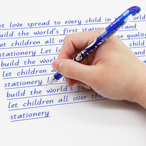 Yalong 2024 Neuer Einfacher Design-Stift Blauer Gelstift Meistverkaufter Radierbarer Gelstift für Schule und Büro - Product Image 6