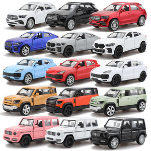 Véhicule tout-terrain SUV 1:43, voiture en alliage pour enfants, grand modèle de voiture pour garçons, ornements de voiture, vente en gros - Product Image 1