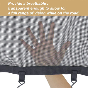 Red de ventana derecha e izquierda UTV para Can-Am <span class=keywords><strong>Maverick</strong></span> X3 2017-2021, protección para ventana, jaula antivuelco, red de malla, prevención de arañazos en puerta - Product Image 4