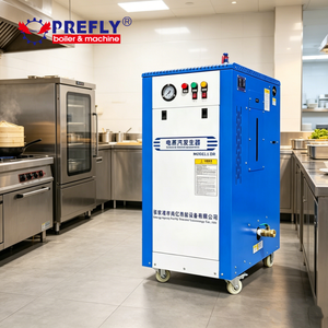 Caldera de Vapor Eléctrica Trifásica con Control Digital, Generador con 99% de Eficiencia Térmica para Alimentos - Product Image 1