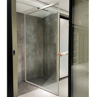 Porte d'entrée pivotante en aluminium pour maison, Villa, extérieur, intérieur moderne, pivots, accessoires de porte tournante automatique