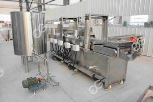 เครื่องทอดหมูชิฮาร์รอนอุปกรณ์สำหรับทอดมีทโลฟแบบสายพานอุตสาหกรรม - Product Image 5