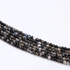 Venta de 2497 Piedras Preciosas de Ónice Natural, Cuentas Facetadas de Corte Ovalado de 3 mm de Alto, Parte Posterior Plana para Aplicaciones de Joyería - Product Image 4