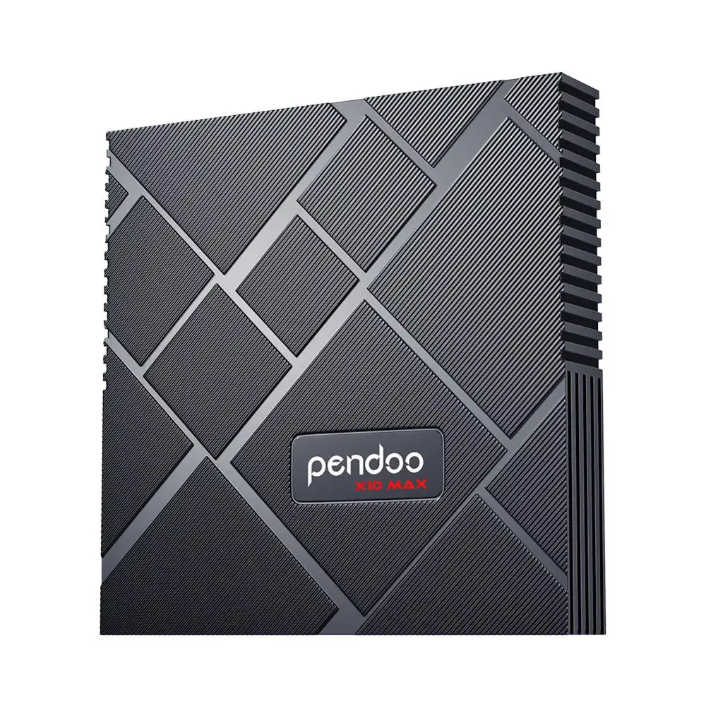 Новый дизайн Pendoo X10 Max G31 GPU ram 4 Гб rom 32 Гб 64 ГБ android 9,0 tv <span class=keywords><strong>тюнер</strong></span> Amlogic S905X3 tv box