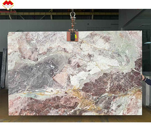 Макарон розовый мраморный камень Модный дымчатый розовый мрамор с серой прожилкой полированная поверхность четыре сезона зеленый мрамор - Product Image 1