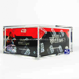 Espositore in Acrilico Trasparente Personalizzato SYP per Scatole Booster di <span class=keywords><strong>Star</strong></span> <span class=keywords><strong>Wars</strong></span> Unlimited, Custodia Protettiva UV - Product Image 3