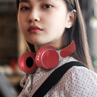 Casque d'écoute sans fil BT 5.0 à réduction de bruit Heavy Bass Dynamic Stereo Card Sports Computer Gaming Headset for Mobile Phone Use