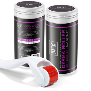 Aiguille en titane CE or rose mat OEM ODM <span class=keywords><strong>pour</strong></span> <span class=keywords><strong>Derma</strong></span> <span class=keywords><strong>Roller</strong></span> Micro aiguille <span class=keywords><strong>pour</strong></span> le blanchiment de la peau acné vergetures rouleau à <span class=keywords><strong>barbe</strong></span> - Product Image 5