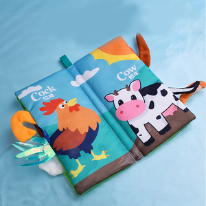 <span class=keywords><strong>Libros</strong></span> <span class=keywords><strong>de</strong></span> Tela <span class=keywords><strong>para</strong></span> Bebés con Diseños Nuevos y Únicos, Juego <span class=keywords><strong>de</strong></span> Juguetes Educativos Tempranos con Temática Animal Montessori - Product Image 2