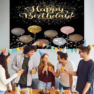 Drapeau de fond de scène personnalisé en polyester durable pour fête du Nouvel An 2026 - Product Image 5