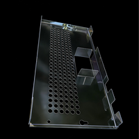 Bouclier en polycarbonate CNC sur mesure, durable, résistant à la chaleur, déflecteur de protection en polycarbonate, plaque de protection transparente en PC pour le refroidissement