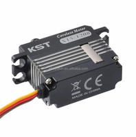 Servomoteur numérique micro sans noyau en alliage d'aluminium KST X15-1208 40g pour hélicoptères RC T-Rex 500, drones et pièces d'avions RC