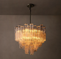 Lustre suspendu vintage industriel moderne pour îlot de cuisine, salon intérieur, luminaire suspendu en laiton