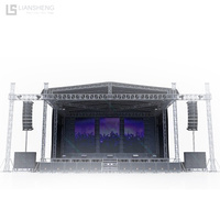 Scène de danse modulaire portable en verre, scène en acrylique pour piscine, spectacle