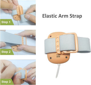 Sensor de Alta Sensibilidad, Larga Duración en Espera, Recordatorio de Vibración Sonora, Alarma de Orina para Entrenamiento de Ir al Baño, Recargable, Alarmas Portátiles para Enuresis Nocturna - Product Image 5