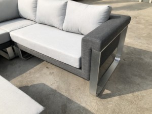 <span class=keywords><strong>Darwin</strong></span> modèles classiques meubles d'hôtel haut de gamme ensemble de jardin canapé en osier canapé de salon sectionnel extérieur - Product Image 5