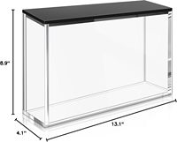 Vitrine en acrylique transparente Geling, design magnétique tendance, protection UV, pour collection ultra premium