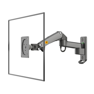Nuovo Supporto a Parete Girevole Articolato in Lega di Alluminio Kelmy NB North Bayou <span class=keywords><strong>per</strong></span> <span class=keywords><strong>Monitor</strong></span> Doppi con Estensione Completa - Product Image 4