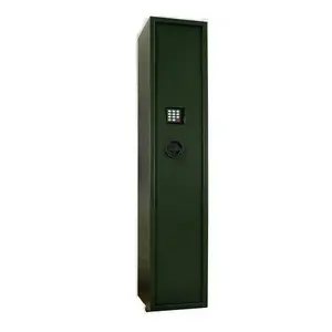 Personalizado eletrônico secreto verde seguro Lock Gun armazenamento arma armário seguro caixa dinheiro para quarto