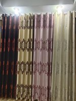Tissu textile brut pour rideaux, brocart, tissu jacquard pour rideaux
